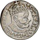 Obverse 3 Groszy (Trojak) 1579 Large head
