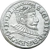 Obverse 3 Groszy (Trojak) 1592 Riga