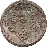 Reverse Denar 1583 Danzig