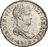 Obverse 1/2 Real 1815 M GJ