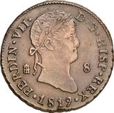 Obverse 8 Maravedís 1819