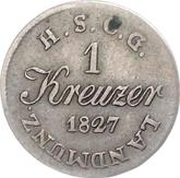 Reverse Kreuzer 1827 ST