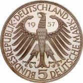 Reverse 5 Mark 1957 J Eichendorff