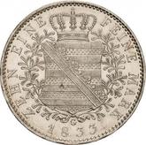 Reverse Thaler 1833 G
