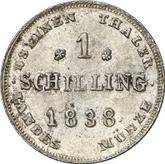 Reverse Shilling 1838
