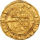 Reverse Half Angel no date (1604-1619) Second coinage