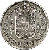 Obverse 1 Real 1752 M JB