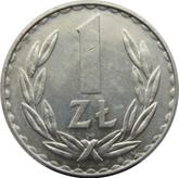 Reverse 1 Zloty 1978 MW