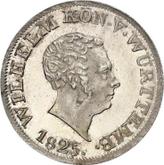 Obverse 6 Kreuzer 1825