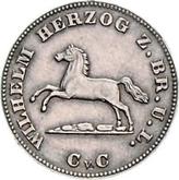 Obverse Groschen 1847 CvC Pattern