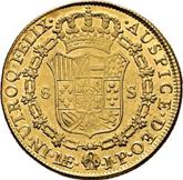 Reverse 8 Escudos 1818 JP