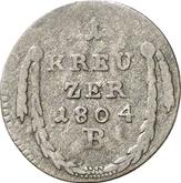 Reverse Kreuzer 1804 B