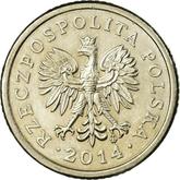 Obverse 10 Groszy 2014 MW