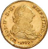 Obverse 2 Escudos 1789 PTS PR