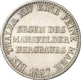 Reverse Thaler 1837 A Mining
