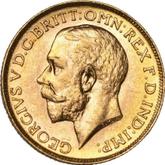 Obverse Sovereign 1911 C