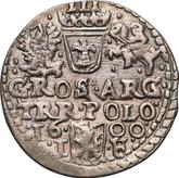 Reverse 3 Groszy (Trojak) 1600 IF Olkusz Mint