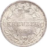 Reverse Kreuzer 1869