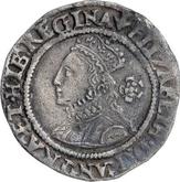 Obverse Threepence 1563 Third issues