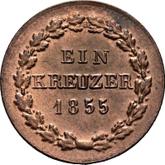 Reverse Kreuzer 1855