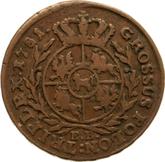 Reverse 3 Groszy (Trojak) 1781 EB