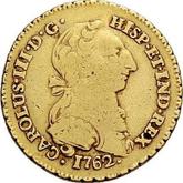 Obverse 2 Escudos 1762 Mo MF