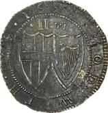 Reverse Halfcrown 1657