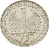 Reverse 2 Mark 1963 F Max Planck