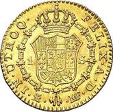 Reverse 1 Escudo 1798 M MF