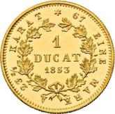 Reverse Ducat 1853
