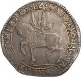 Obverse Halfcrown no date (1638-1639) Second issue Briot