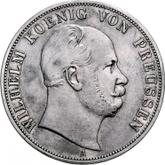 Obverse 2 Thaler 1867 A