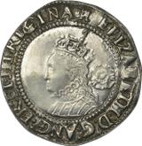 Obverse Sixpence 1571 Third issues