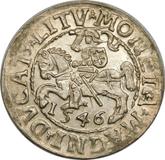 Reverse 1/2 Grosz 1546 Lithuania