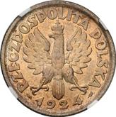 Obverse 2 Zlote 1924 Pattern