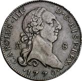 Obverse 8 Maravedís 1770 M