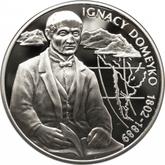 Reverse 10 Zlotych 2007 MW NR Ignacy Domeyko
