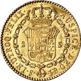 Reverse 2 Escudos 1830 S JB