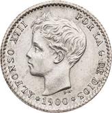 Obverse 50 Céntimos 1900 SMV