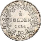 Reverse 2 Gulden 1856