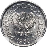 Obverse 10 Groszy 1966 MW