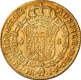Reverse 4 Escudos 1819 NR JF