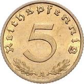 Obverse 5 Reichspfennig 1936 A