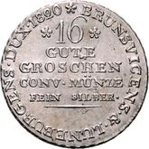 Reverse 16 Gute Groschen 1820