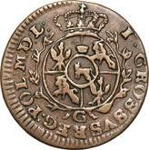 Reverse 1 Grosz 1768 G