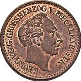 Obverse 4 Schilling 1847 Pattern
