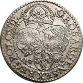 Reverse 6 Groszy (Szostak) 1600 M