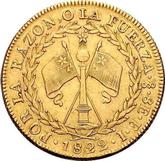 Reverse 8 Escudos 1822 So FI