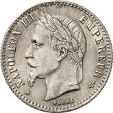 Obverse 50 Centimes 1865 A