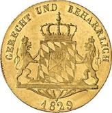 Reverse Ducat 1829